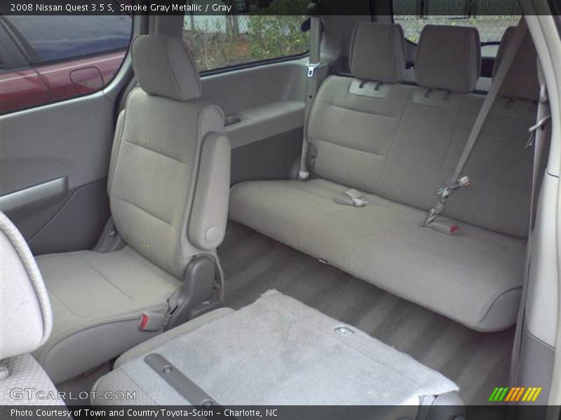 Smoke Gray Metallic / Gray 2008 Nissan Quest 3.5 S