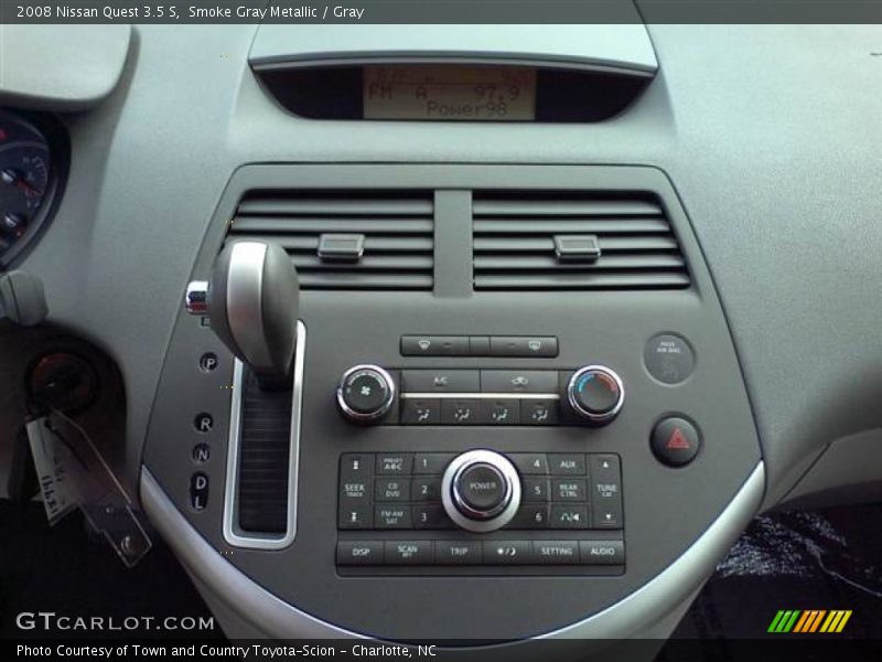 Smoke Gray Metallic / Gray 2008 Nissan Quest 3.5 S