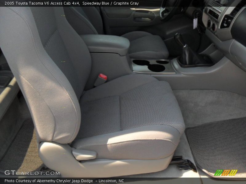 Speedway Blue / Graphite Gray 2005 Toyota Tacoma V6 Access Cab 4x4