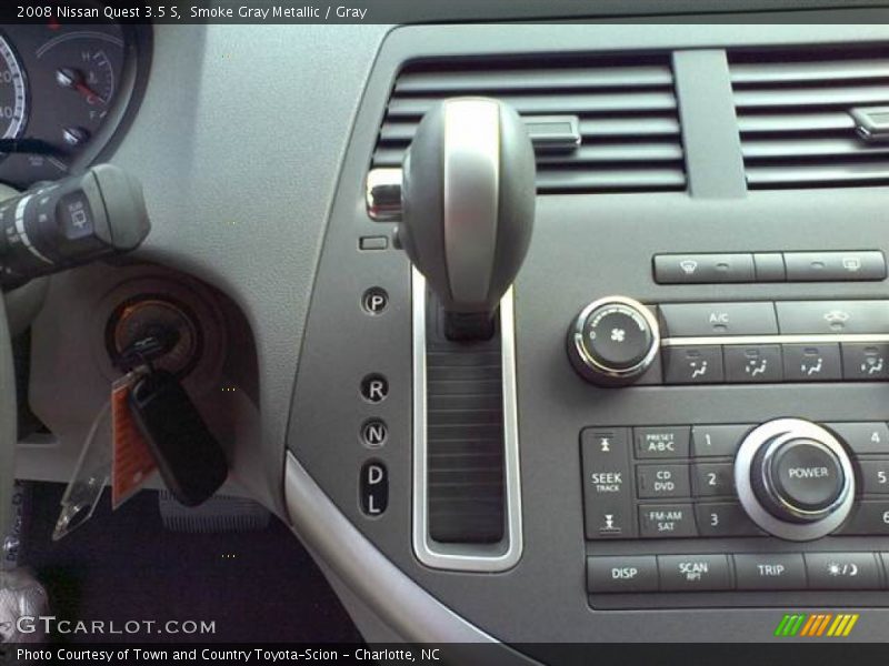 Smoke Gray Metallic / Gray 2008 Nissan Quest 3.5 S