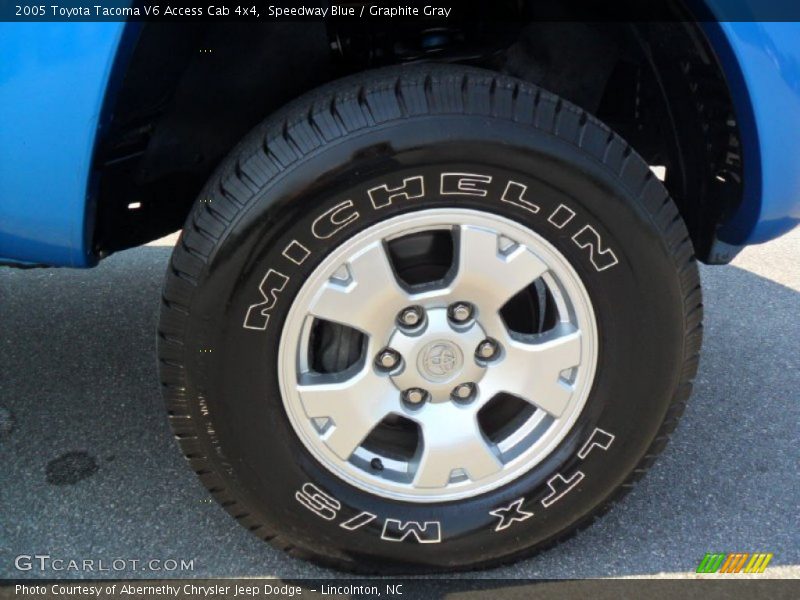 Speedway Blue / Graphite Gray 2005 Toyota Tacoma V6 Access Cab 4x4