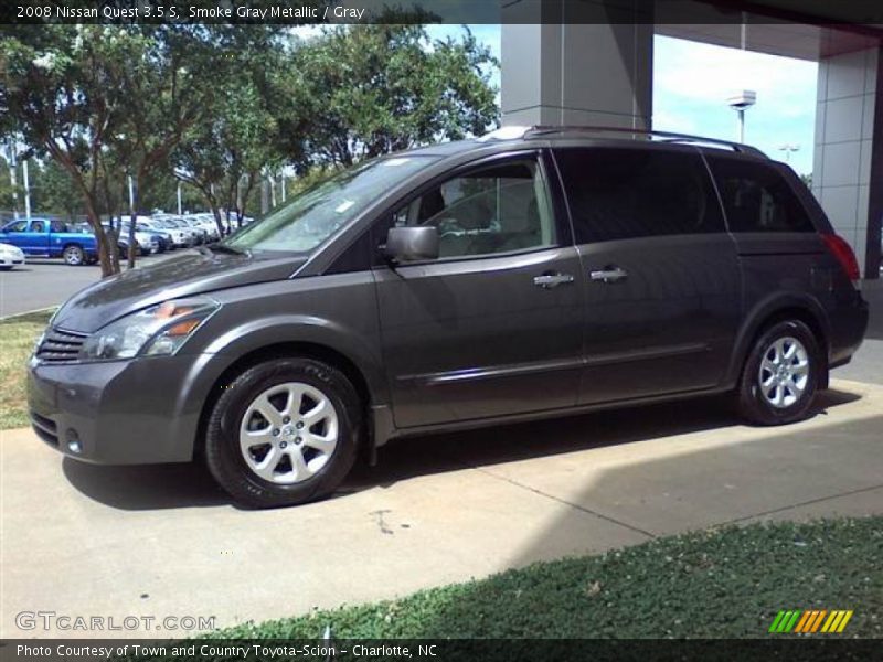 Smoke Gray Metallic / Gray 2008 Nissan Quest 3.5 S
