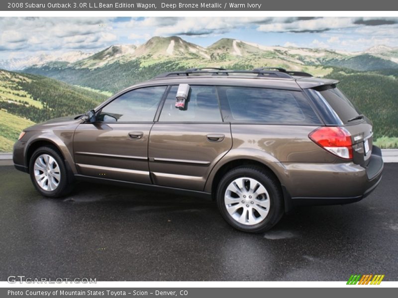 Deep Bronze Metallic / Warm Ivory 2008 Subaru Outback 3.0R L.L.Bean Edition Wagon