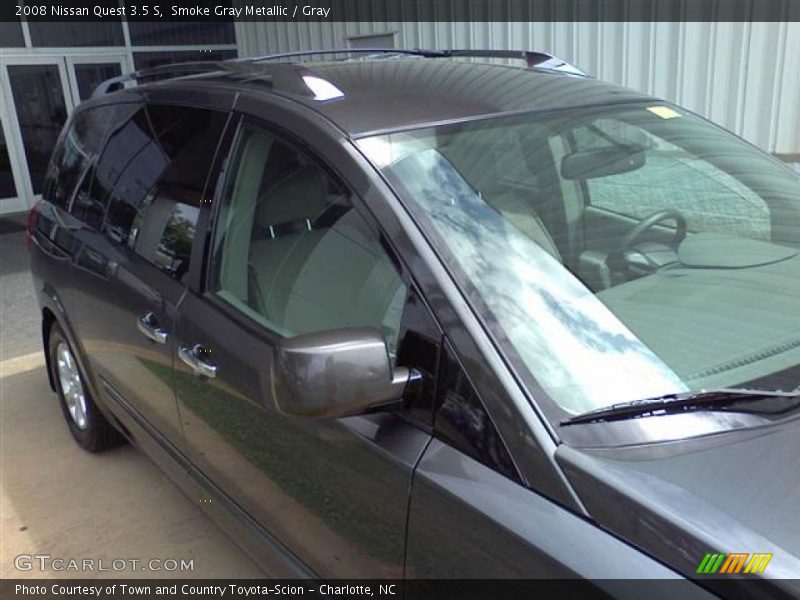 Smoke Gray Metallic / Gray 2008 Nissan Quest 3.5 S
