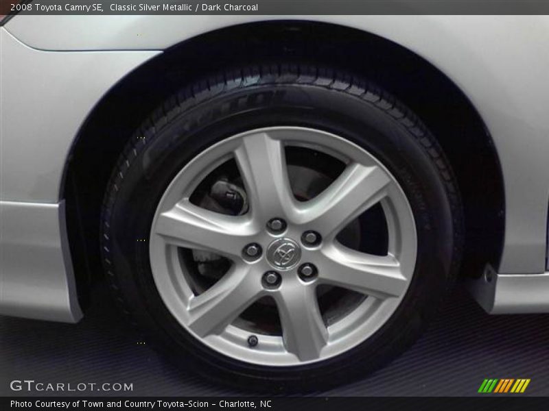 Classic Silver Metallic / Dark Charcoal 2008 Toyota Camry SE