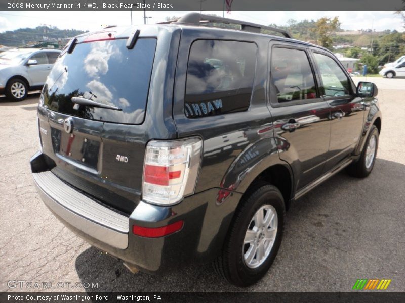 Black Pearl Slate / Black 2008 Mercury Mariner I4 4WD