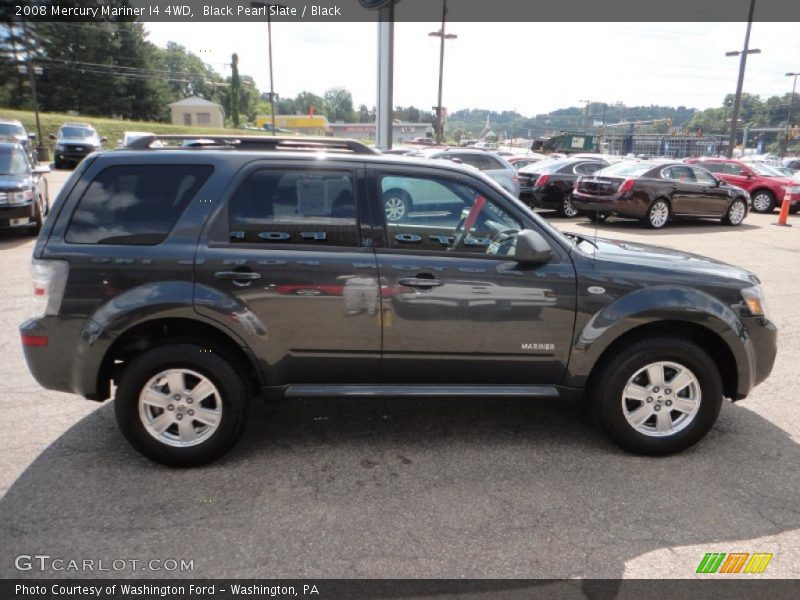 Black Pearl Slate / Black 2008 Mercury Mariner I4 4WD