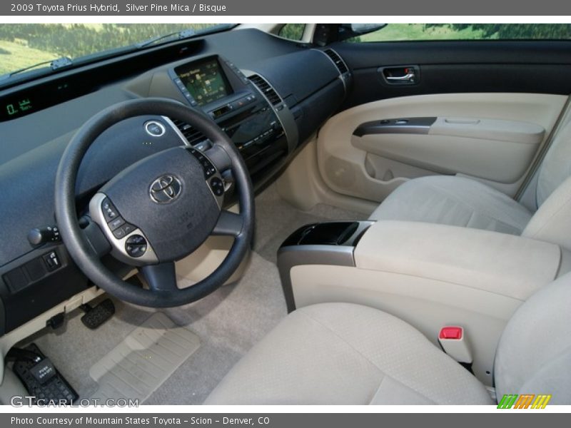 Silver Pine Mica / Bisque 2009 Toyota Prius Hybrid