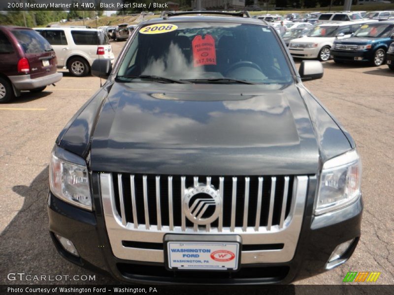 Black Pearl Slate / Black 2008 Mercury Mariner I4 4WD