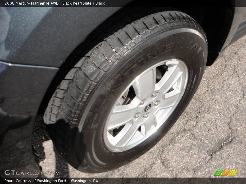 Black Pearl Slate / Black 2008 Mercury Mariner I4 4WD