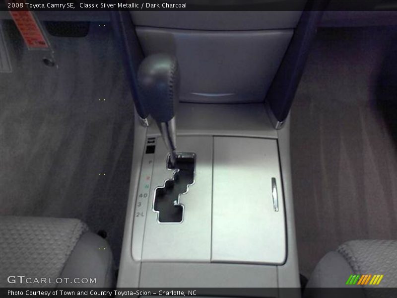 Classic Silver Metallic / Dark Charcoal 2008 Toyota Camry SE