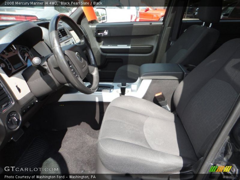 Black Pearl Slate / Black 2008 Mercury Mariner I4 4WD