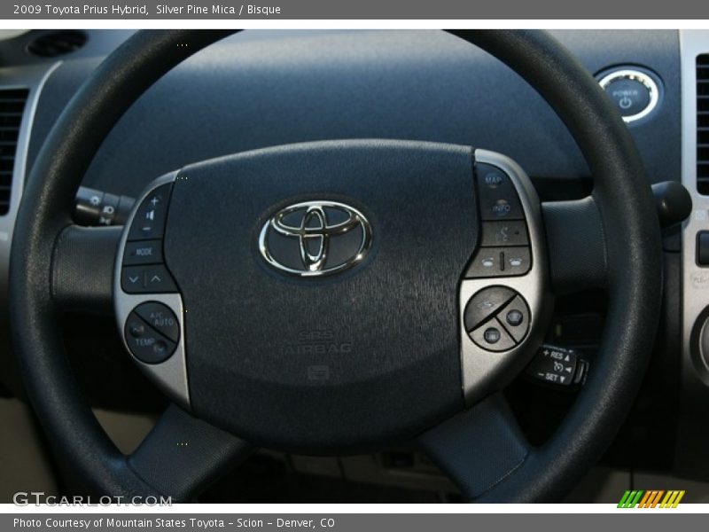 Silver Pine Mica / Bisque 2009 Toyota Prius Hybrid