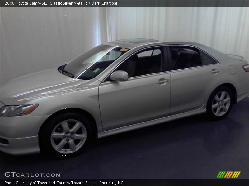 Classic Silver Metallic / Dark Charcoal 2008 Toyota Camry SE