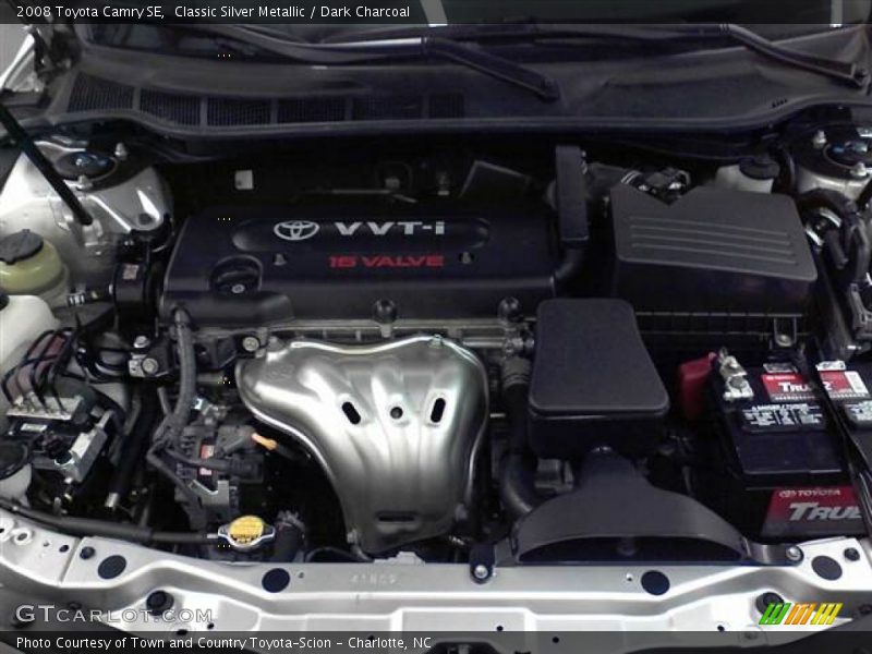 Classic Silver Metallic / Dark Charcoal 2008 Toyota Camry SE