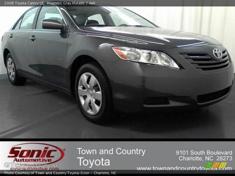 Magnetic Gray Metallic / Ash 2008 Toyota Camry LE