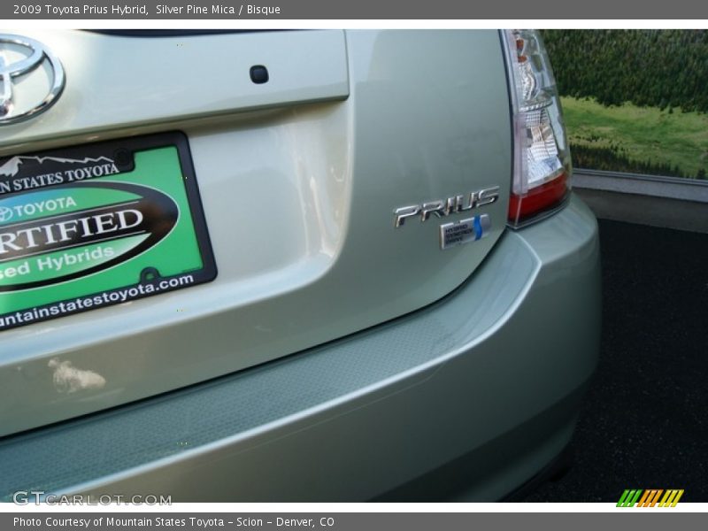 Silver Pine Mica / Bisque 2009 Toyota Prius Hybrid