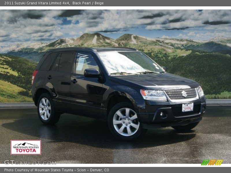 Black Pearl / Beige 2011 Suzuki Grand Vitara Limited 4x4