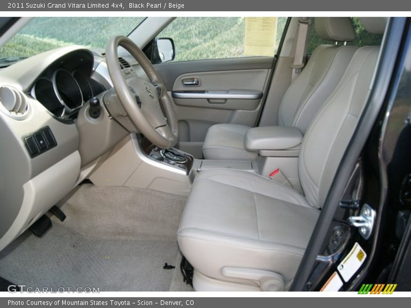 Black Pearl / Beige 2011 Suzuki Grand Vitara Limited 4x4