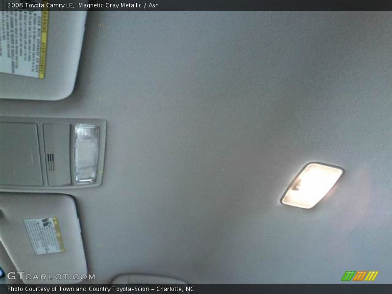Magnetic Gray Metallic / Ash 2008 Toyota Camry LE