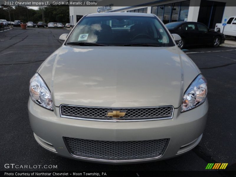 Gold Mist Metallic / Ebony 2012 Chevrolet Impala LT