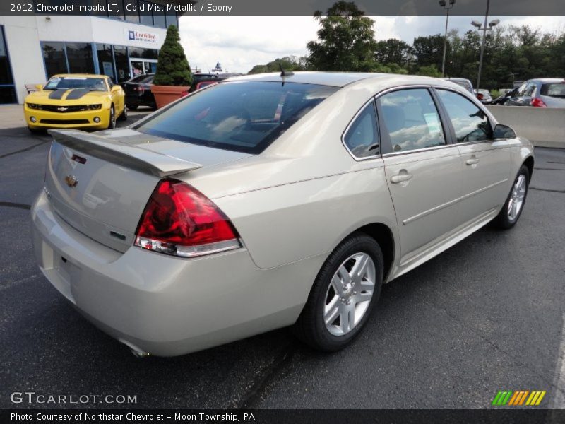 Gold Mist Metallic / Ebony 2012 Chevrolet Impala LT