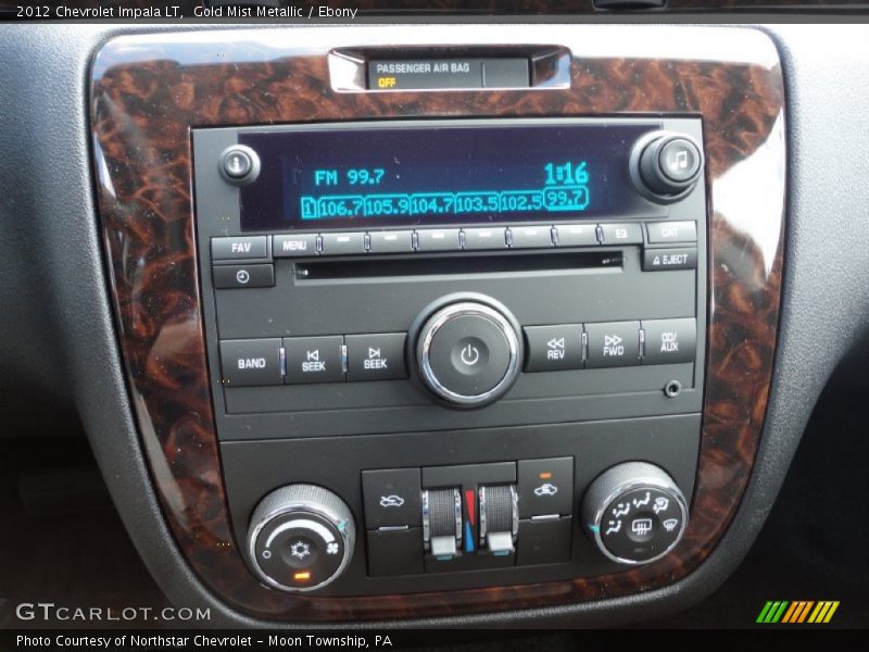 Audio System of 2012 Impala LT