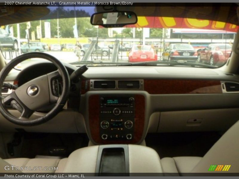 Graystone Metallic / Morocco Brown/Ebony 2007 Chevrolet Avalanche LT