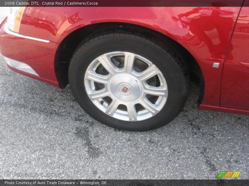 Crystal Red / Cashmere/Cocoa 2008 Cadillac DTS
