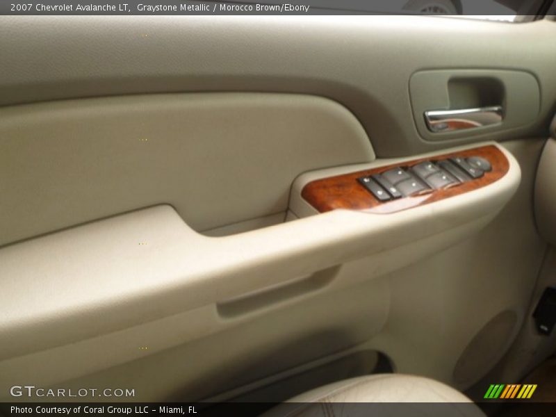 Graystone Metallic / Morocco Brown/Ebony 2007 Chevrolet Avalanche LT