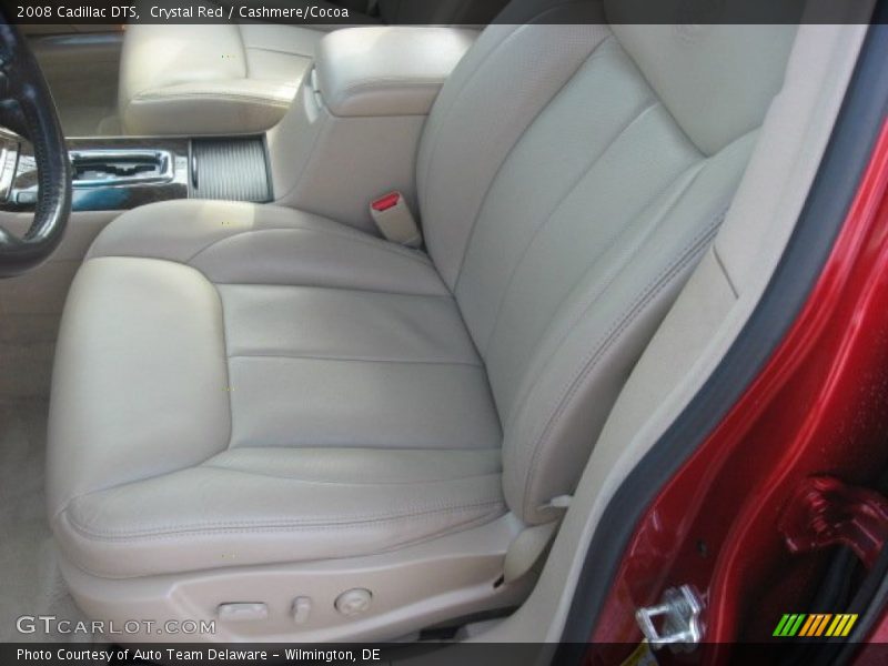 Crystal Red / Cashmere/Cocoa 2008 Cadillac DTS