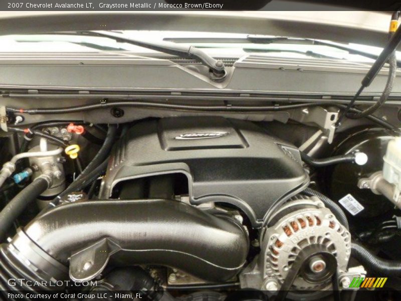 Graystone Metallic / Morocco Brown/Ebony 2007 Chevrolet Avalanche LT