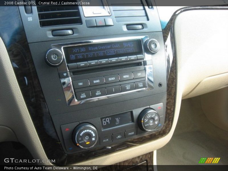 Crystal Red / Cashmere/Cocoa 2008 Cadillac DTS