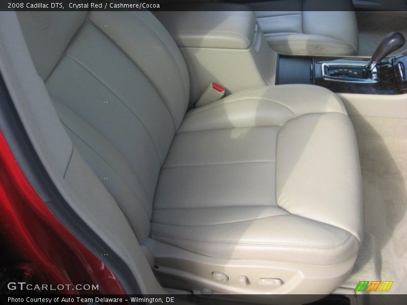 Crystal Red / Cashmere/Cocoa 2008 Cadillac DTS