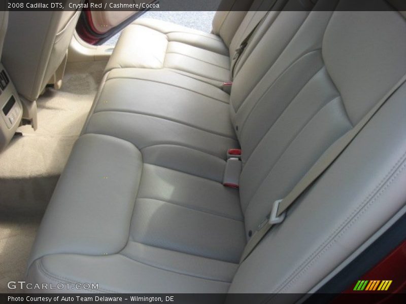 Crystal Red / Cashmere/Cocoa 2008 Cadillac DTS