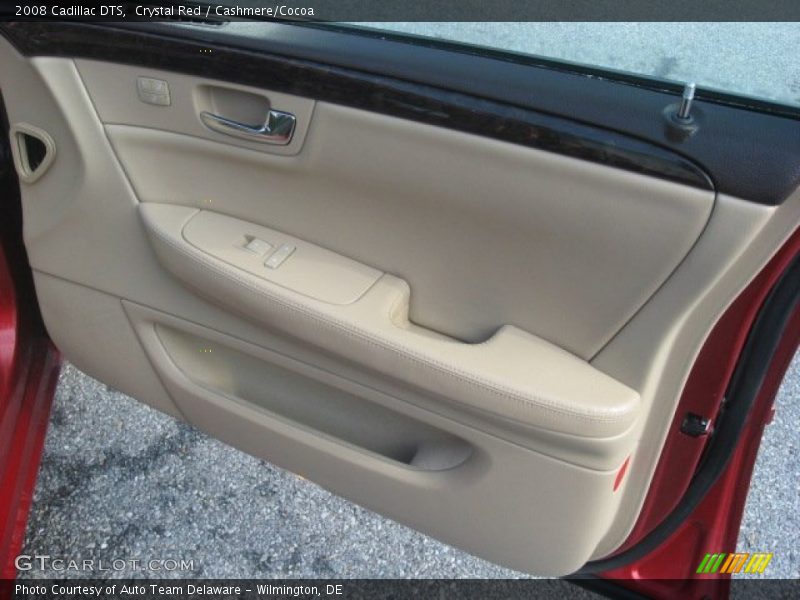 Crystal Red / Cashmere/Cocoa 2008 Cadillac DTS