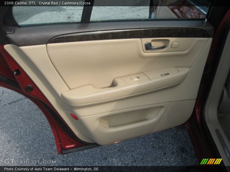 Crystal Red / Cashmere/Cocoa 2008 Cadillac DTS