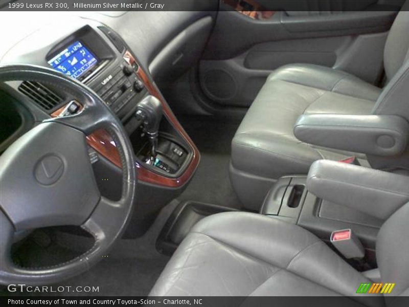 Millenium Silver Metallic / Gray 1999 Lexus RX 300