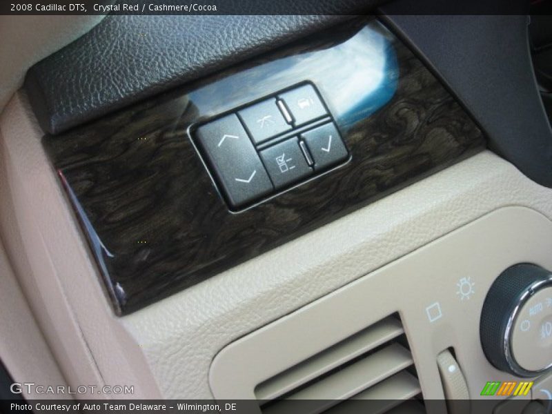 Crystal Red / Cashmere/Cocoa 2008 Cadillac DTS