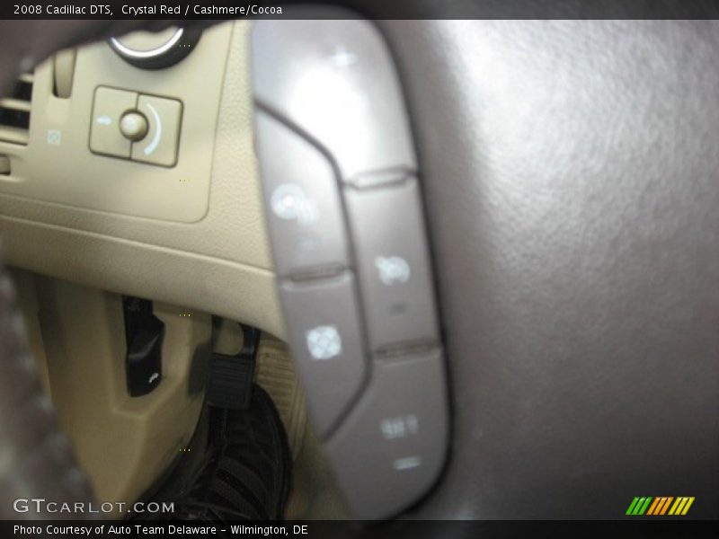 Crystal Red / Cashmere/Cocoa 2008 Cadillac DTS