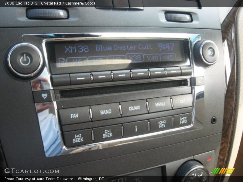 Crystal Red / Cashmere/Cocoa 2008 Cadillac DTS