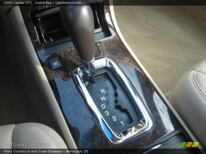 Crystal Red / Cashmere/Cocoa 2008 Cadillac DTS