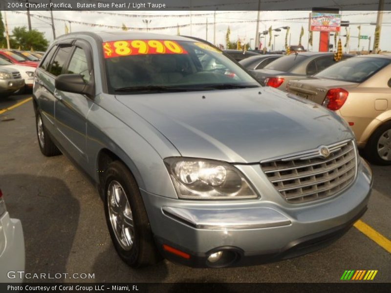 Butane Blue Pearl / Light Taupe 2004 Chrysler Pacifica
