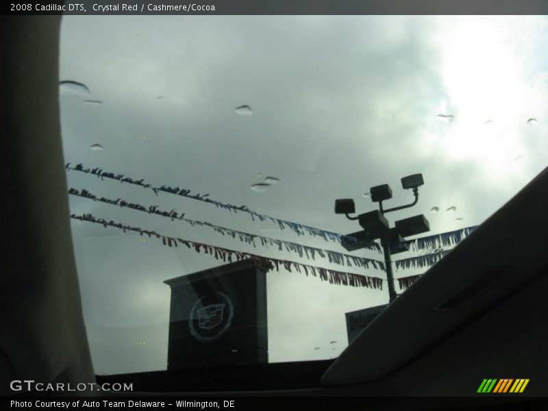 Crystal Red / Cashmere/Cocoa 2008 Cadillac DTS