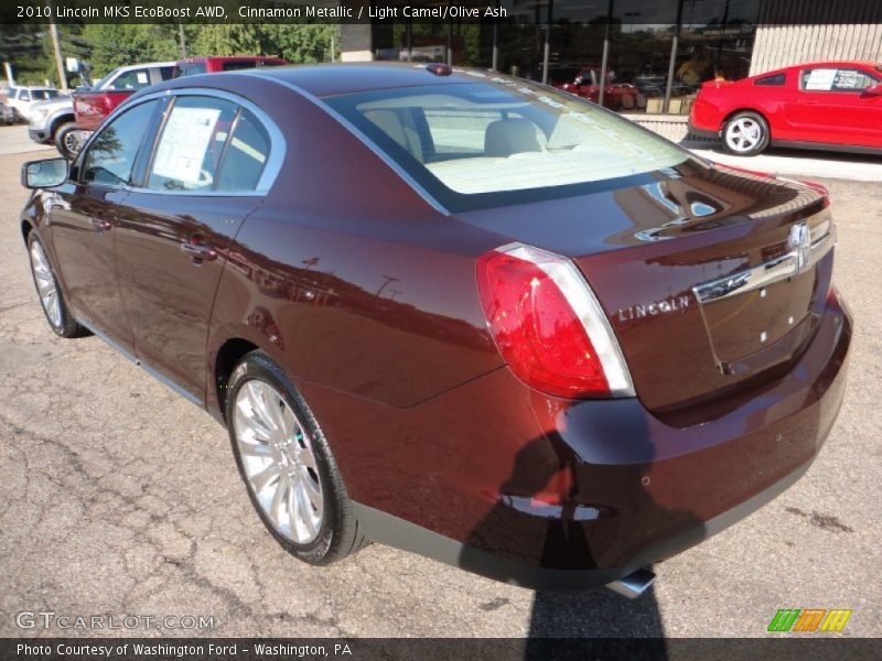 Cinnamon Metallic / Light Camel/Olive Ash 2010 Lincoln MKS EcoBoost AWD