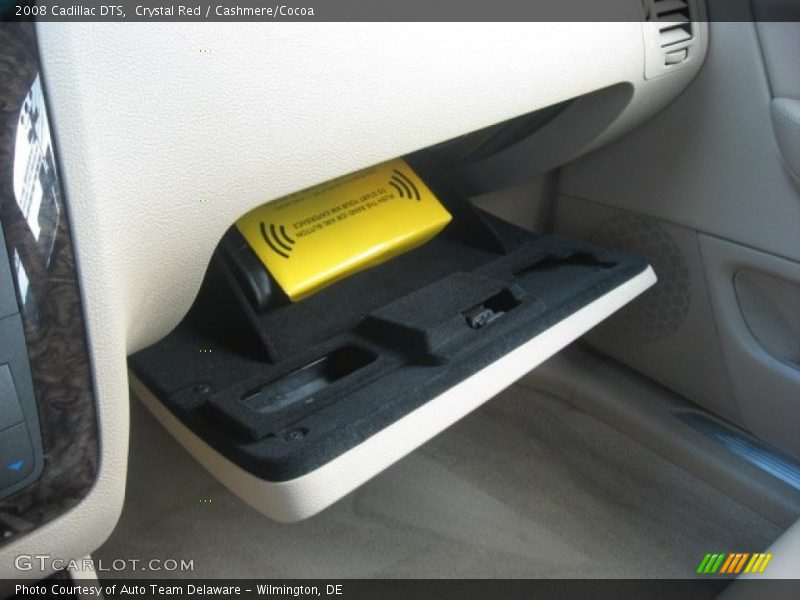 Crystal Red / Cashmere/Cocoa 2008 Cadillac DTS