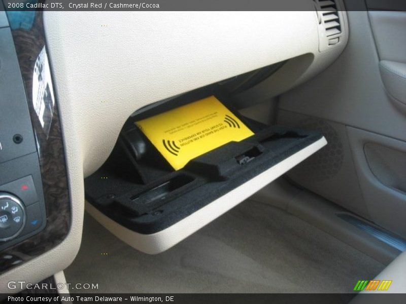 Crystal Red / Cashmere/Cocoa 2008 Cadillac DTS
