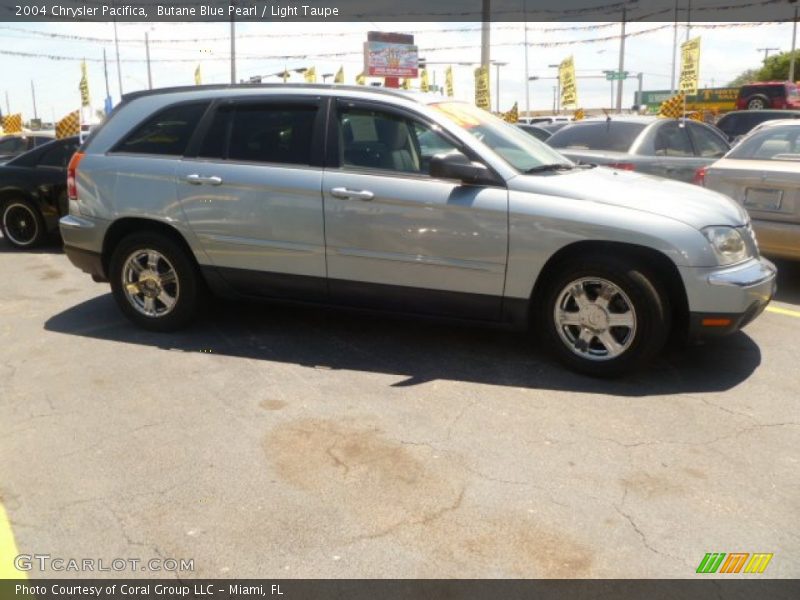 Butane Blue Pearl / Light Taupe 2004 Chrysler Pacifica