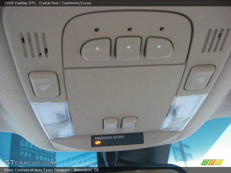 Crystal Red / Cashmere/Cocoa 2008 Cadillac DTS