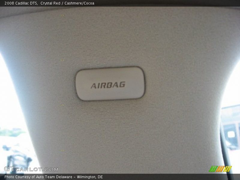 Crystal Red / Cashmere/Cocoa 2008 Cadillac DTS